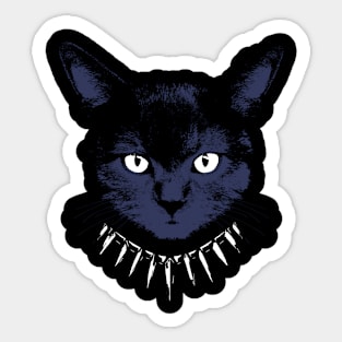 Black Cat Sticker